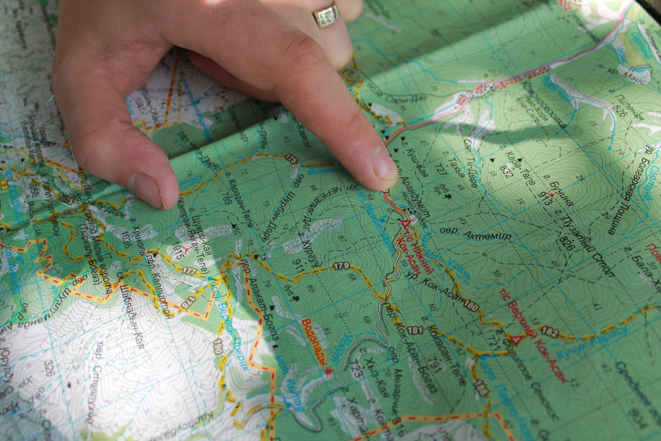 карта маршрут