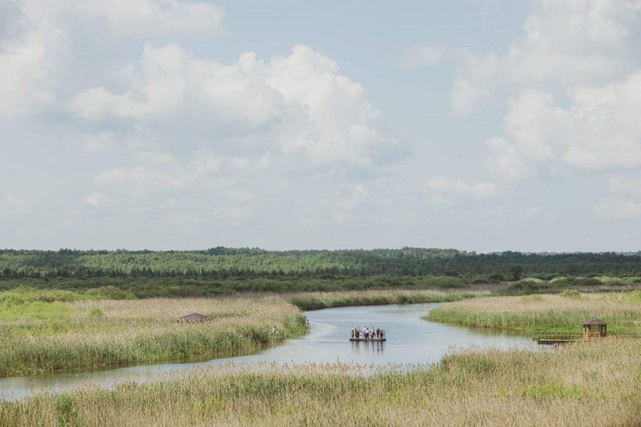 Ольманские болота переправа