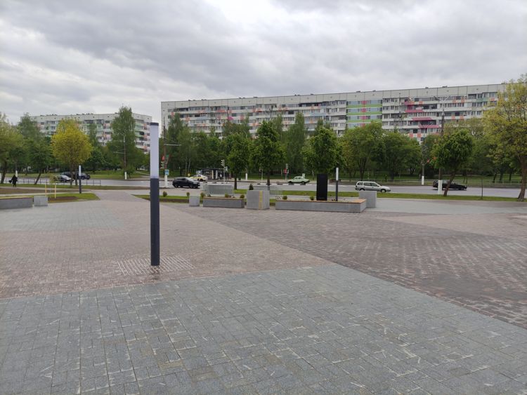 в Витебске открыли площадь Флага и Герба