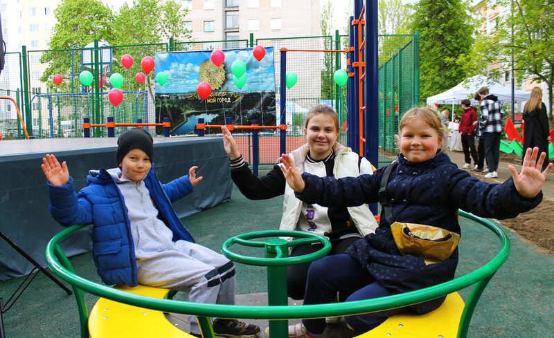 Могилев, детская площадка