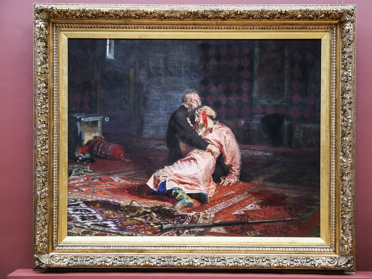 «Иван Грозный и его сын» (1885 г.) Илья Репин
