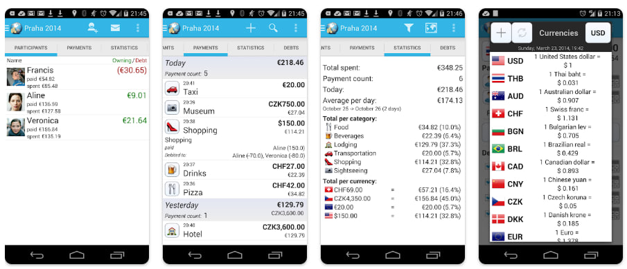 приложение Travel Money