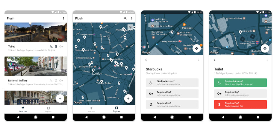 приложение Flush