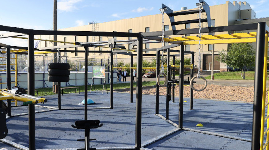 молодежный сквер в новополоцке