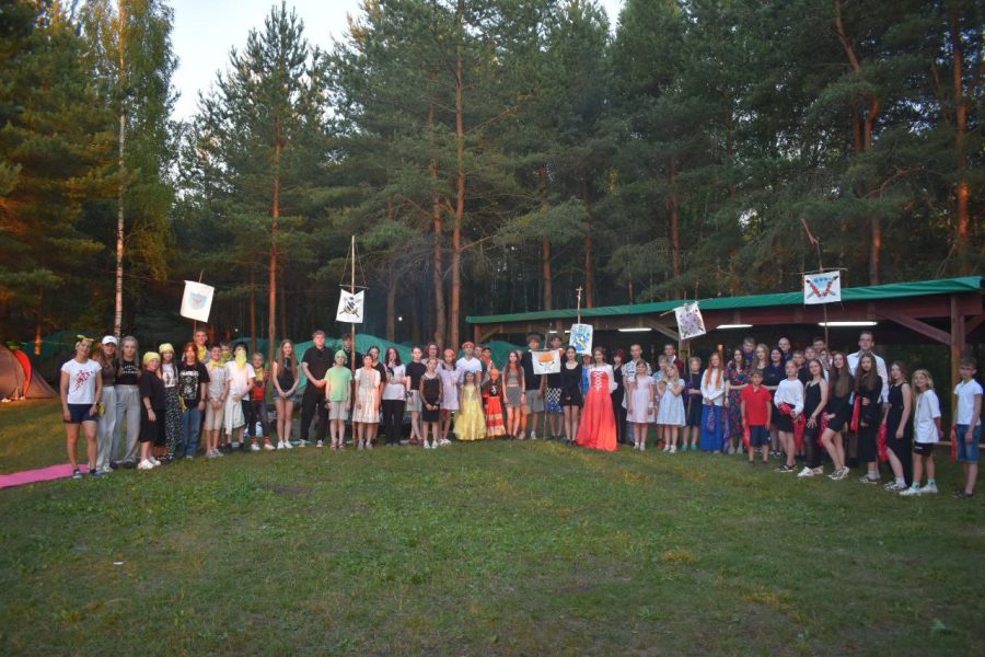 дети лагерь лето