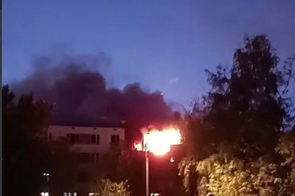 пожар взрыв Москва 2025