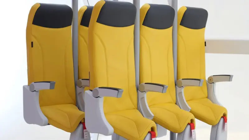 кресла самолет стоячие места