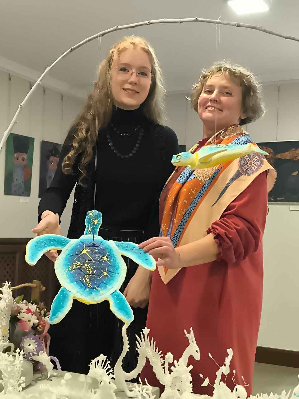 Выставка, детское творчество, дети