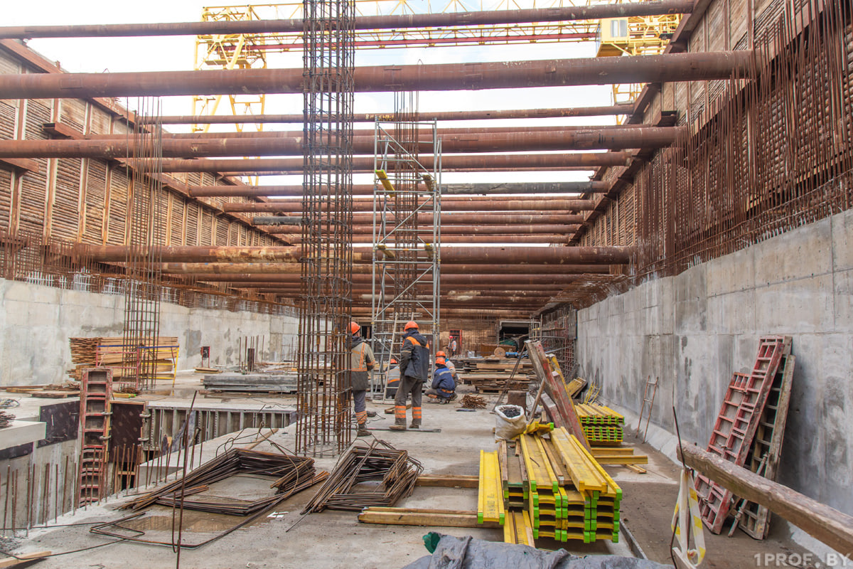 строительство метро