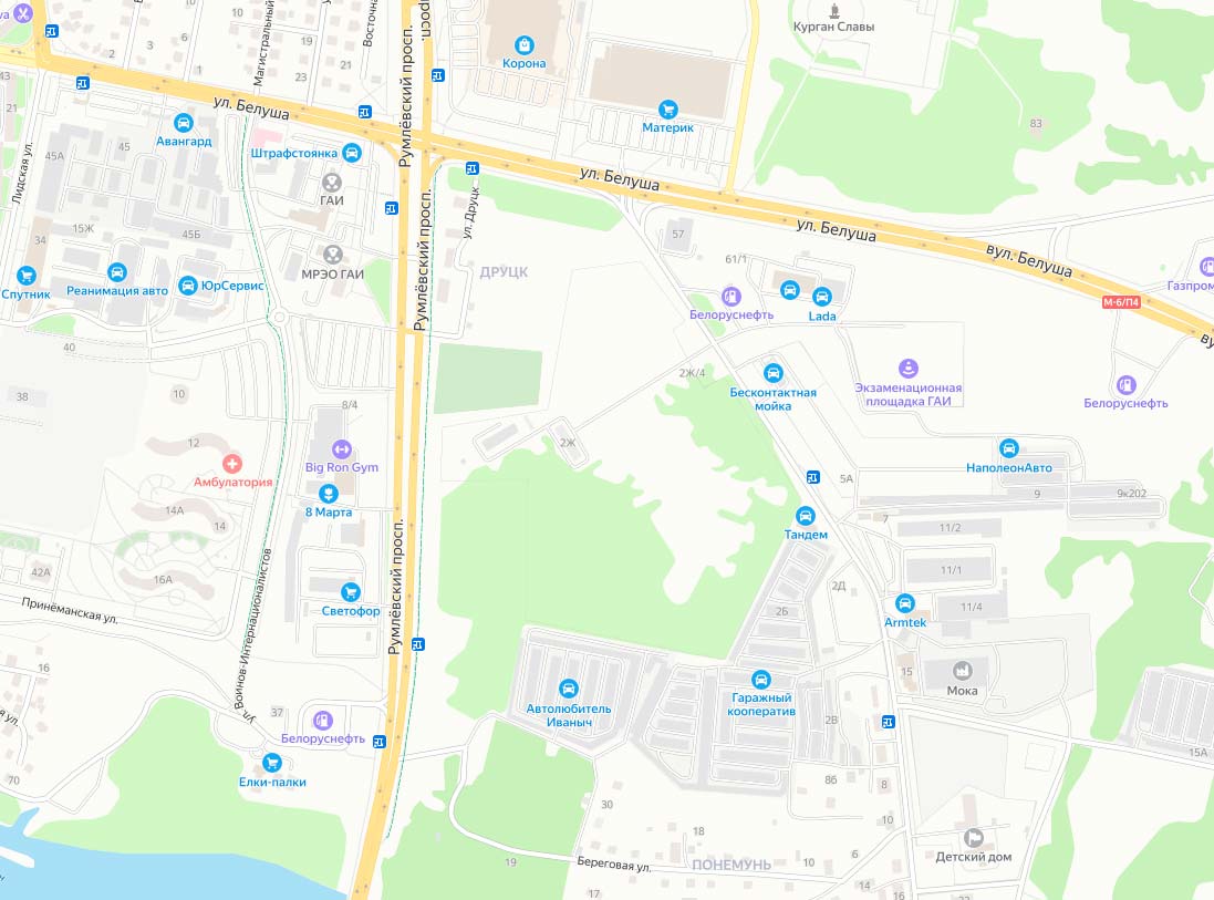 микрорайон "Понемунь" в Гродно 