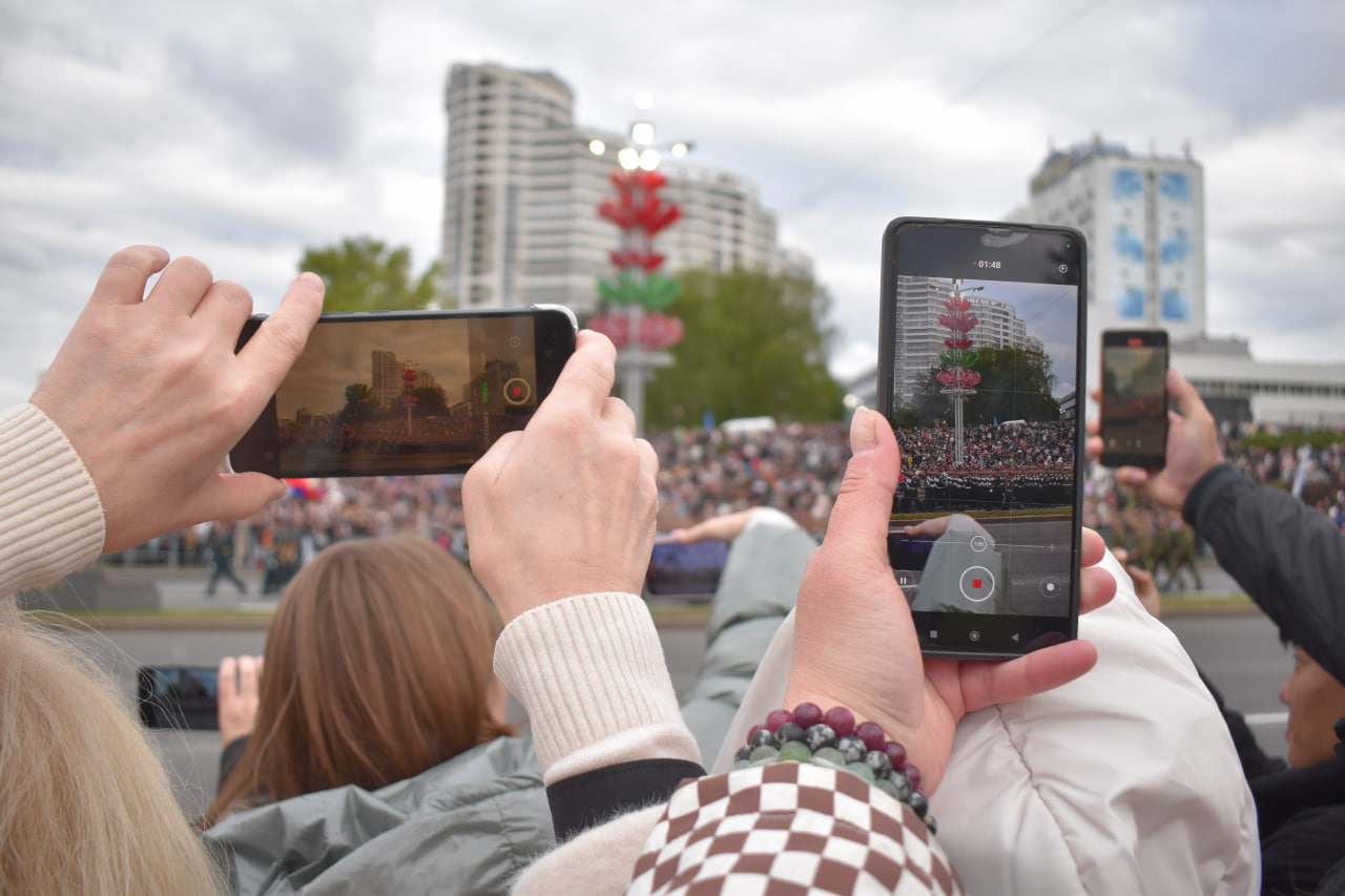 Сходили на парад и посмотрели салют что увидели Фоторепортаж (29)