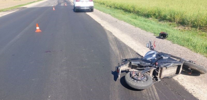 авария с электромопедом