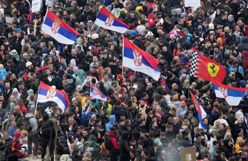 Сербия, протесты
