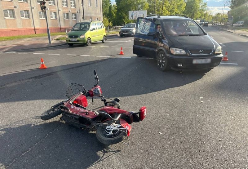 авария с электросамокатом 