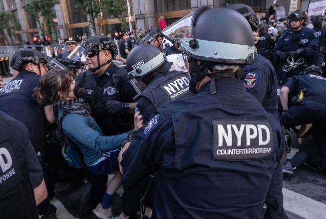 Протесты, США