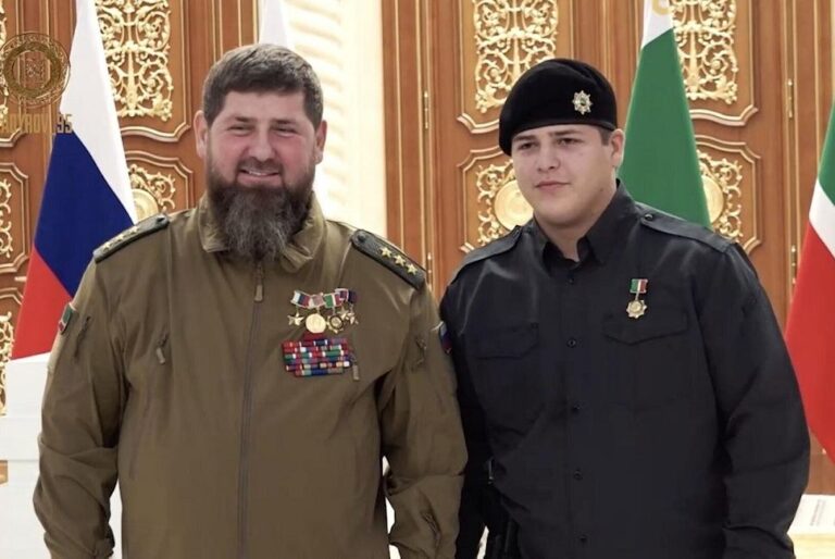 Кадыров с сыном
