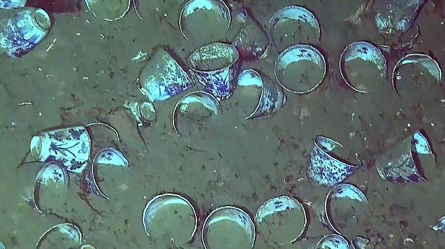 Китайский фарфор на дне океана 