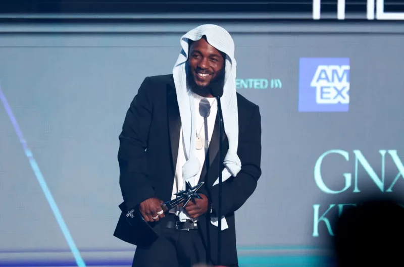 Kendrick Lamar выиграл 5 наград из 10 номинаций 