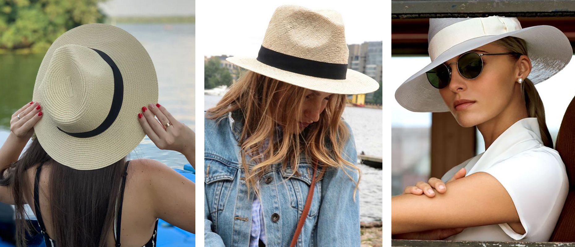 Девушки в шляпе Федора