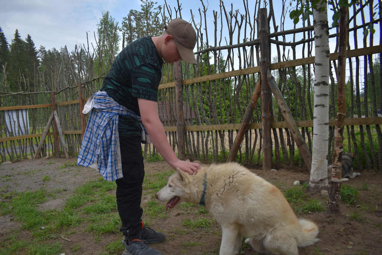 Лахденпохья Долина водопадов хаски