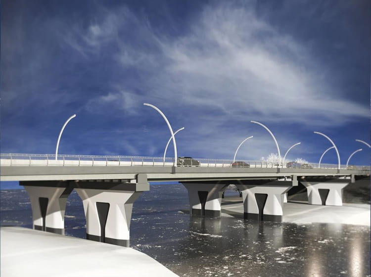 реконструкция моста 