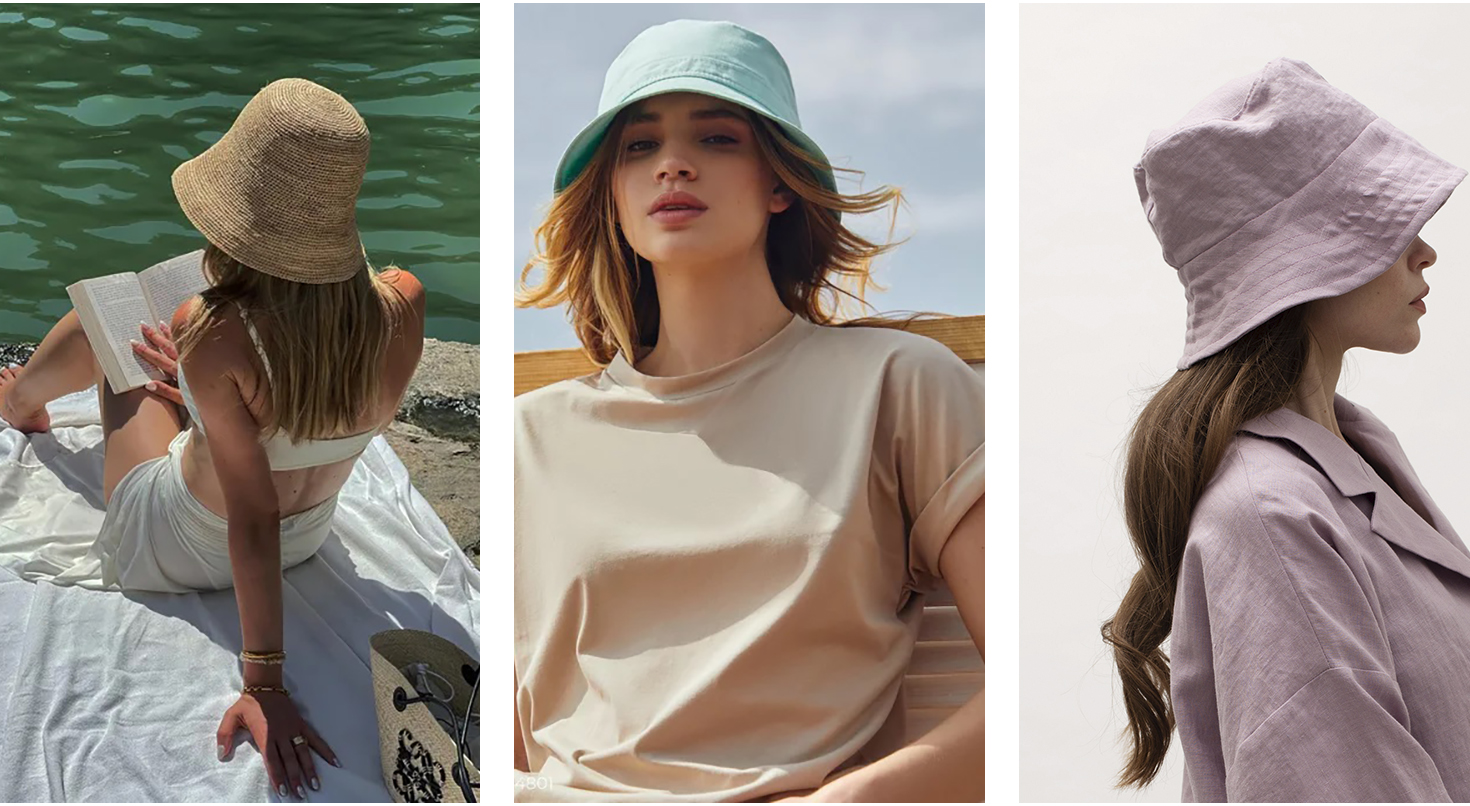 Девушки в панамах