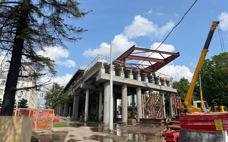 Ремонт путепровода 