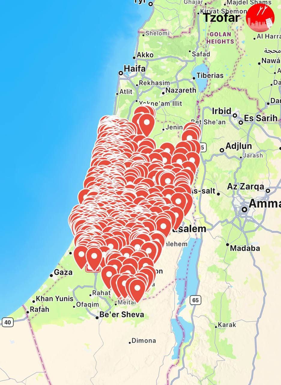 иран нанес атаку на израиль