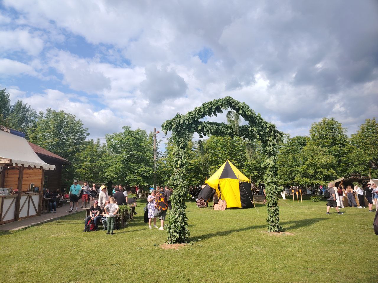 Зеленая изгородь 