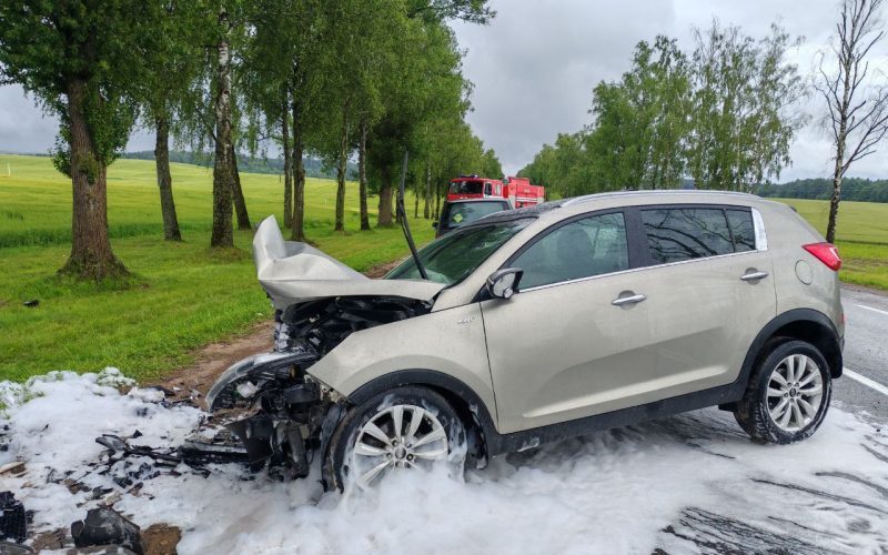 Авария на трассе под Витебском