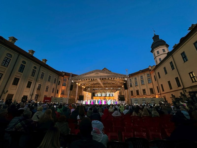 open-air Большого театра в Несвиже