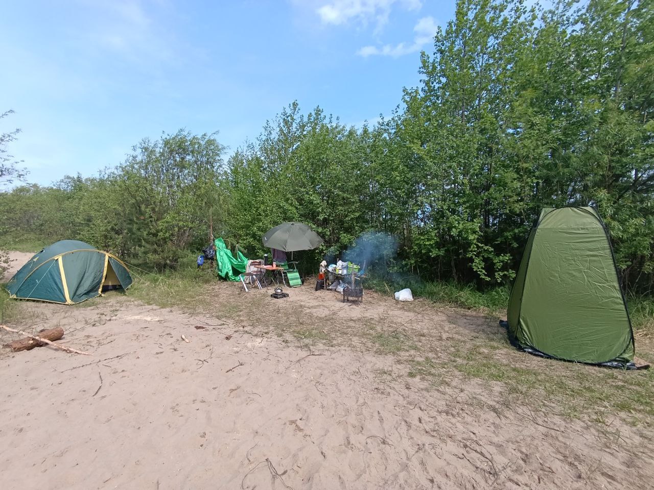 палатка лагерь