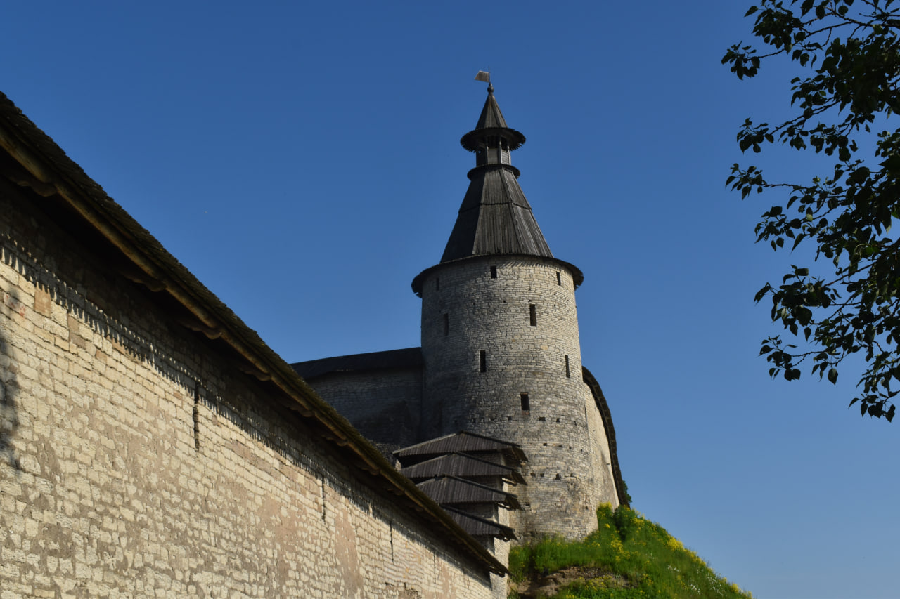 Псков башня Псковский кремль
