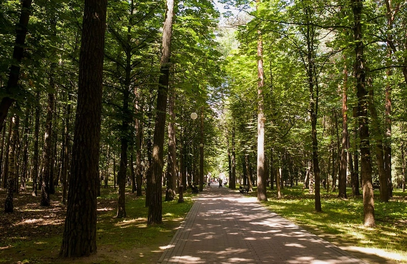Парк Челюскинцев: советская классика