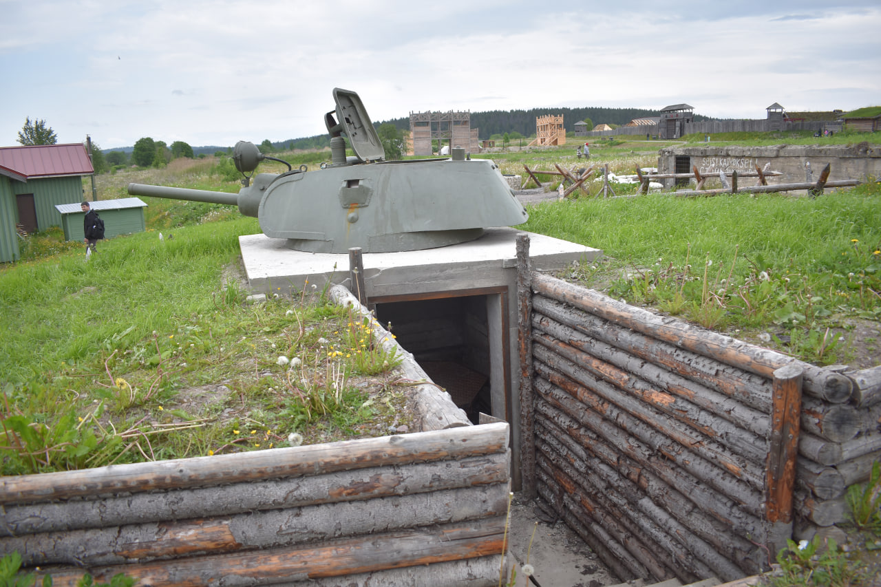 Сортавала музей 4 форта парк Бастион окоп укрепления