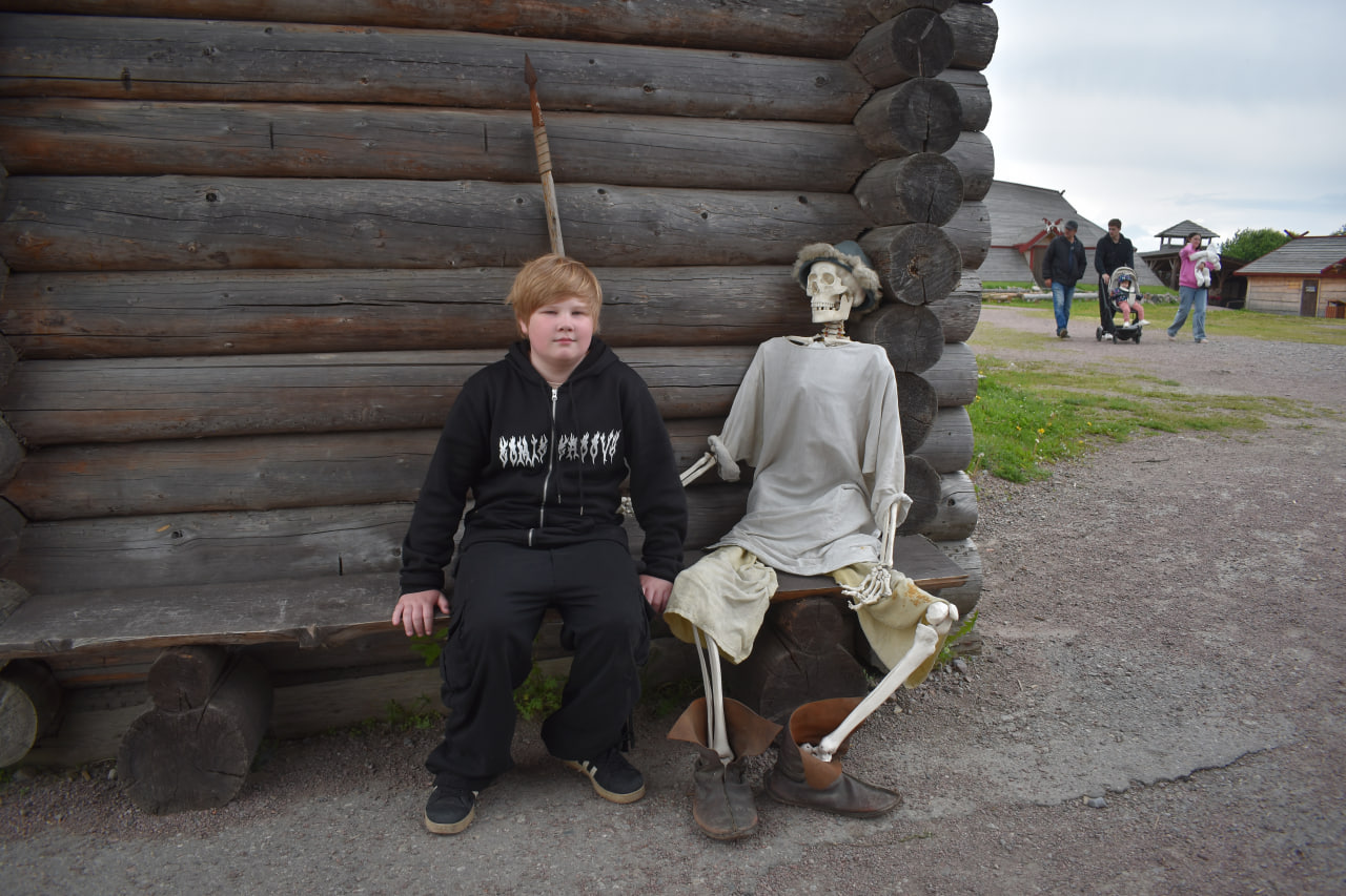 Сортавала викинги парк Бастион