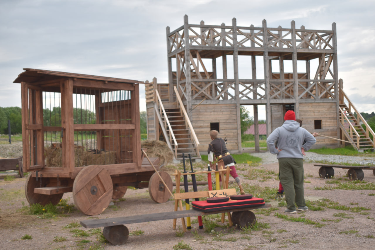 Сортавала римский легион парк Бастион