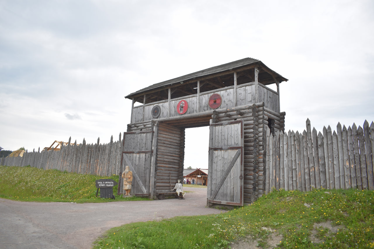 Сортавала викинги парк Бастион
