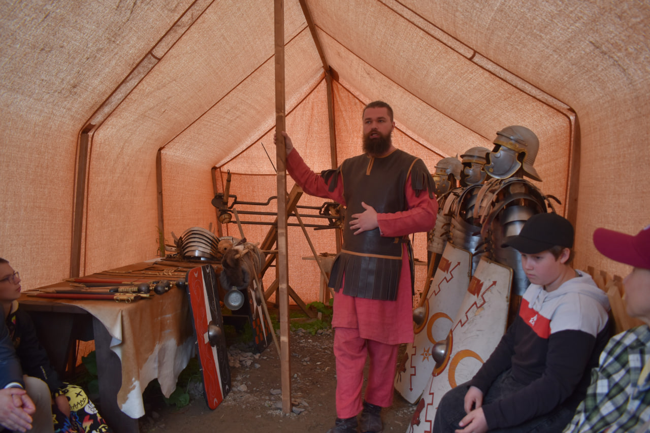 Сортавала римский легион парк Бастион