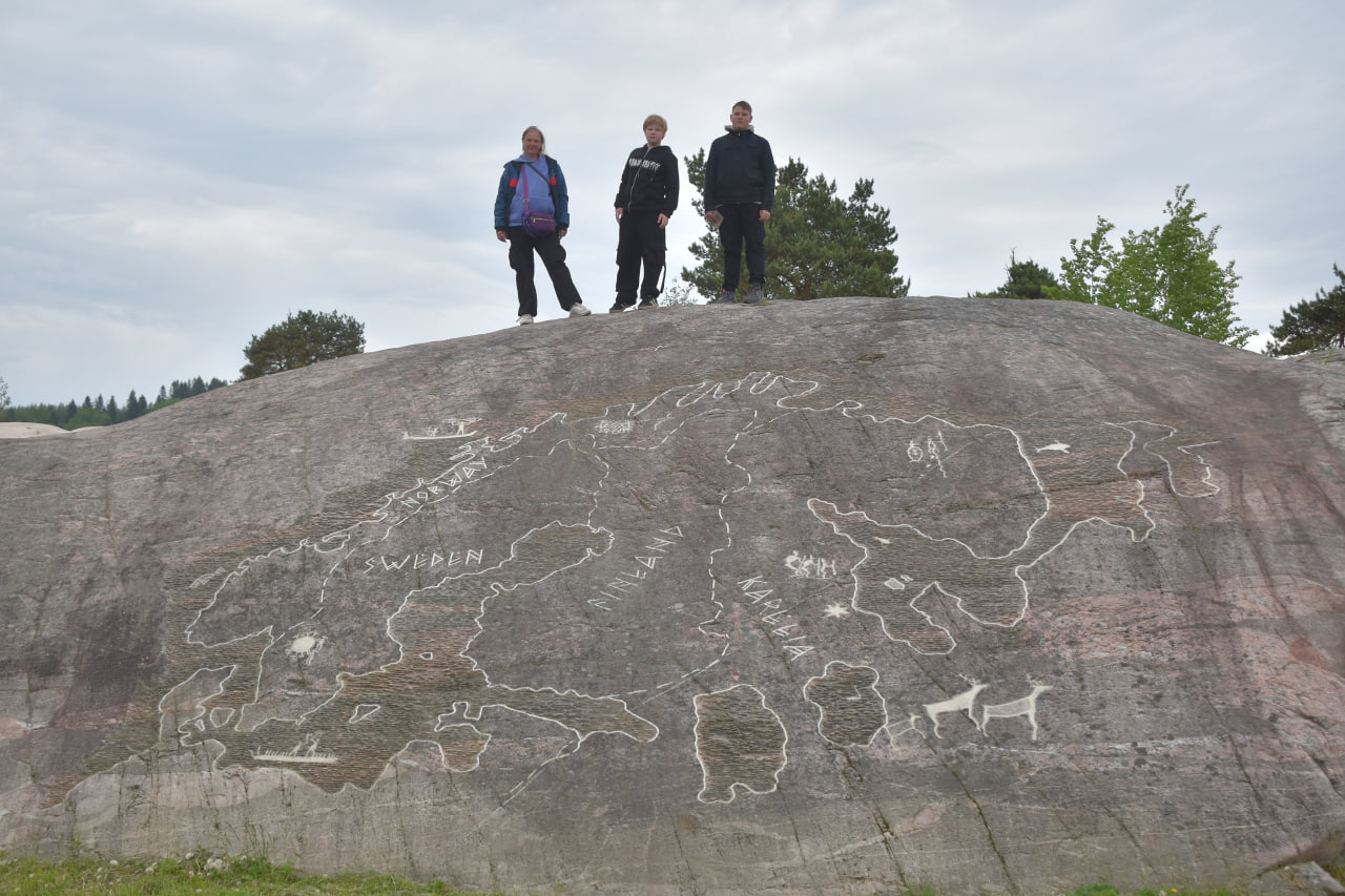 Сортавала музей Каменный век парк Бастион