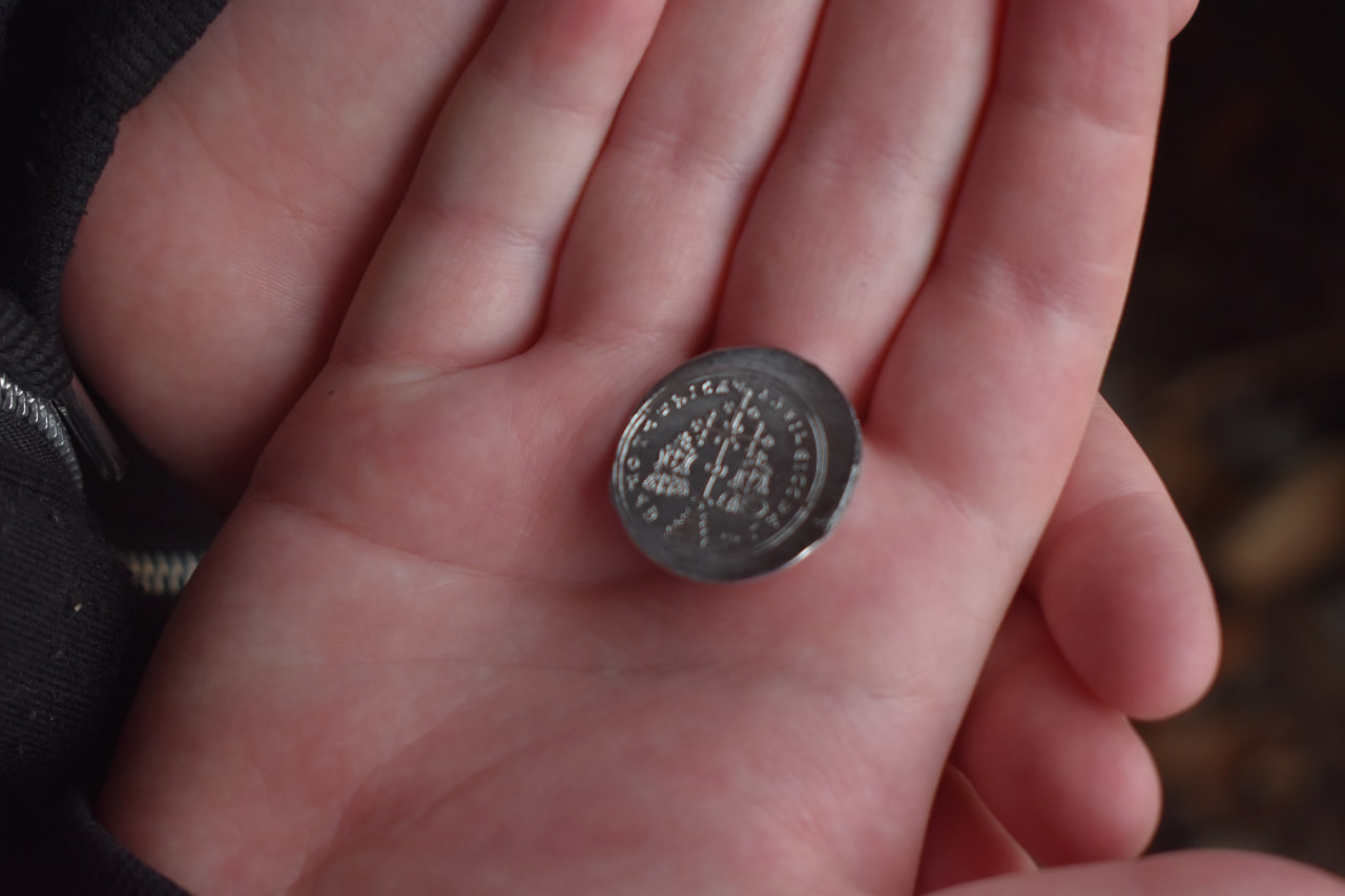 Сортавала викинги парк Бастион монета