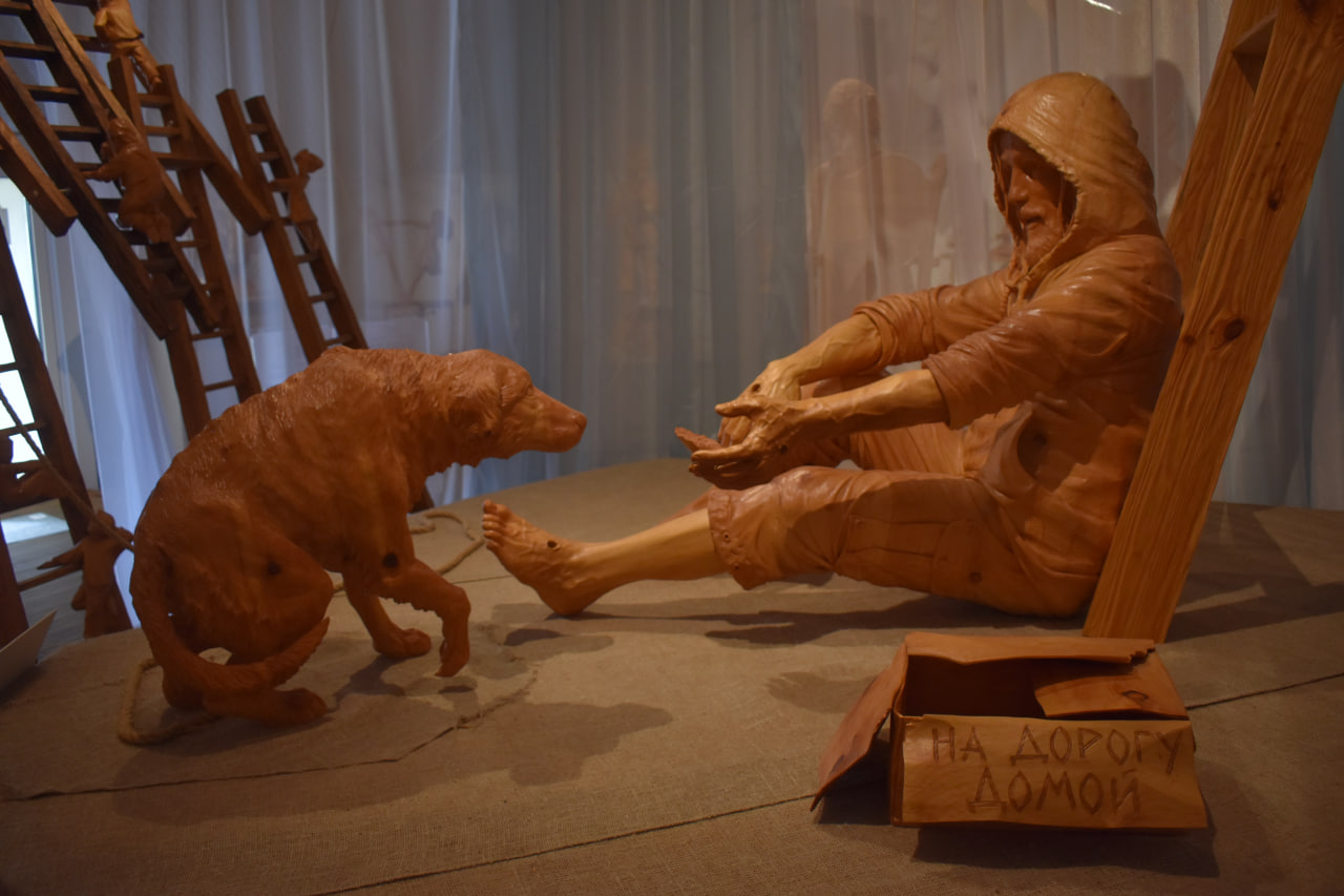 Сортавала выставка деревянные скульптуры