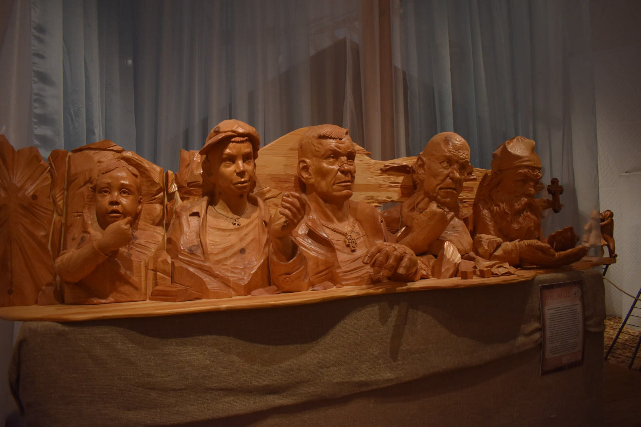 Сортавала выставка деревянные скульптуры