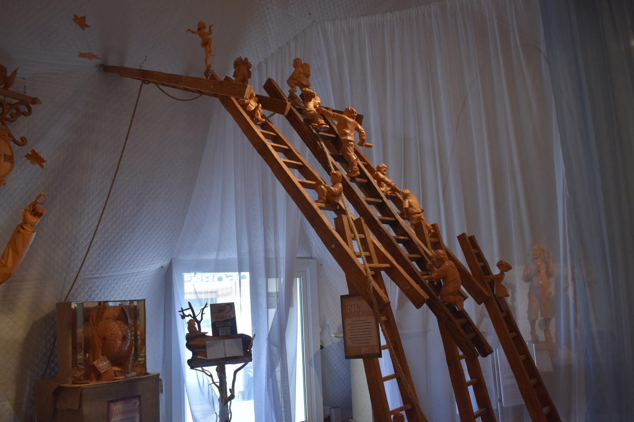 Сортавала выставка деревянные скульптуры