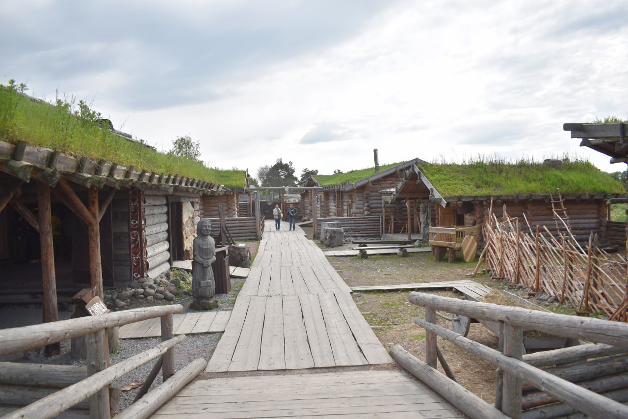 Сортавала викинги парк Бастион