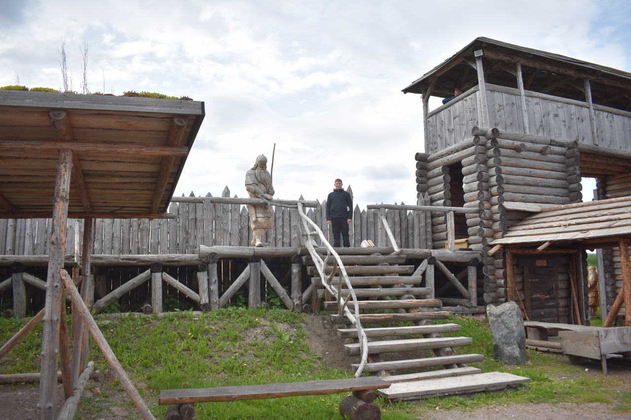 Сортавала викинги парк Бастион