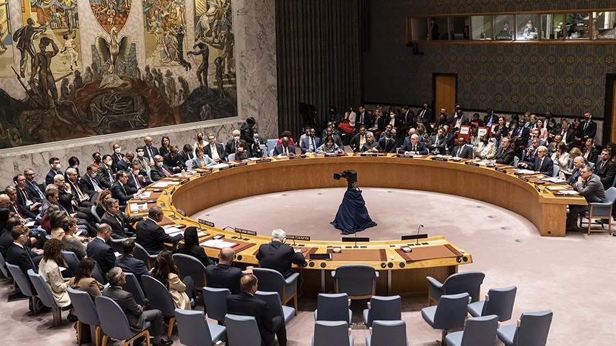 Заседание ООН