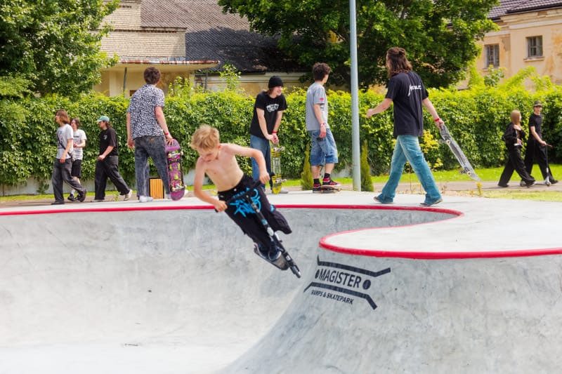 скейтпарк трюки Брест