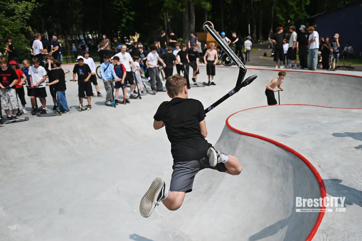 скейтпарк трюки Брест