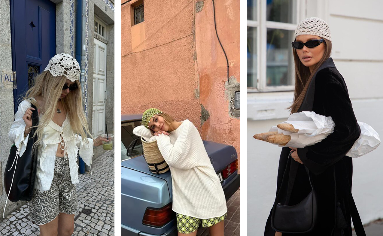 Девушки в шапочке краше